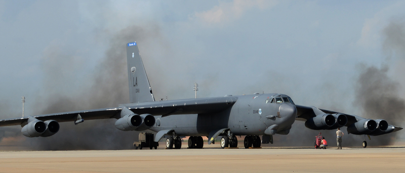 Illustration for article titled The US Just Held Long-Range Bomber Drills Over An Area Russia Wants